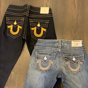 2 pack! True religion jeans size 26!